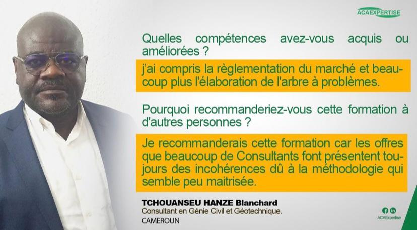 Témoignage M. TCHOUANSEU